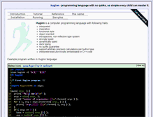 Tablet Screenshot of huginn.org